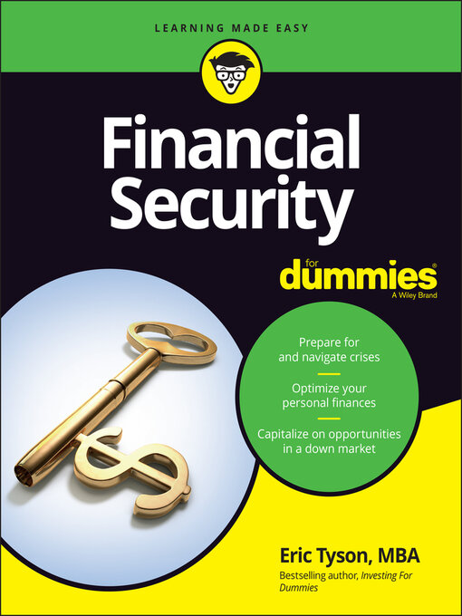 Title details for Financial Security For Dummies by Eric Tyson - Wait list